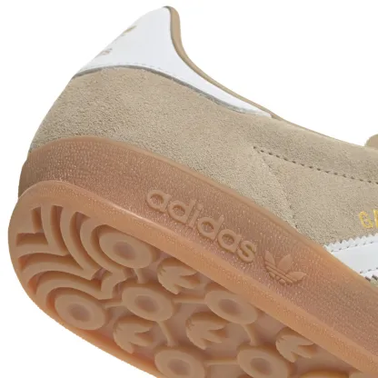 adidas Men's Gazelle Indoor Shoes - Beige/White - View 8