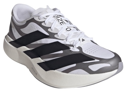 adidas Men's Adizero EVO SL EXO Running Shoes - White/Black/Metallic - View 5