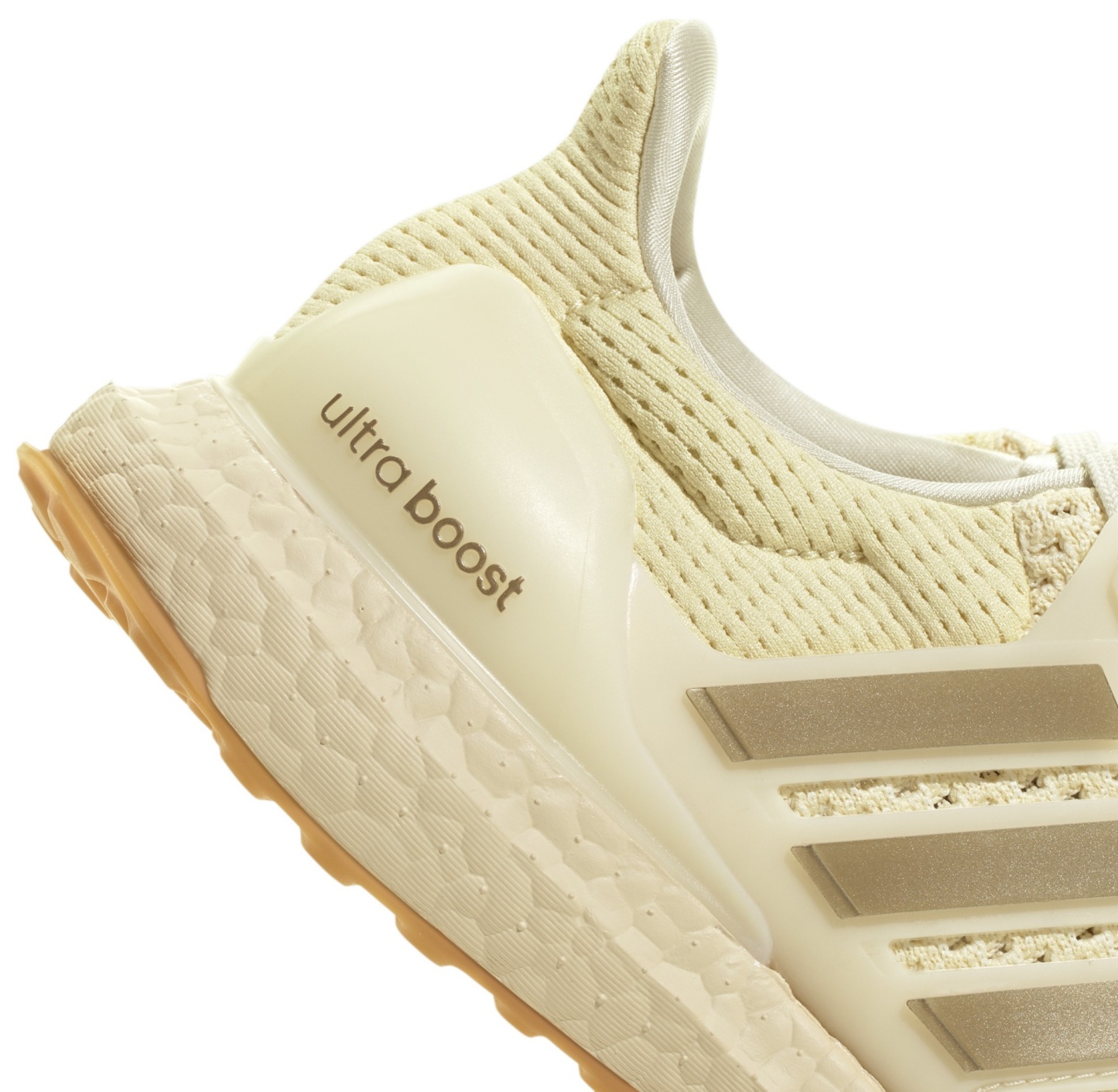 adidas Women's Ultraboost 1.0 DNA Shoes - White/Tan - View 2