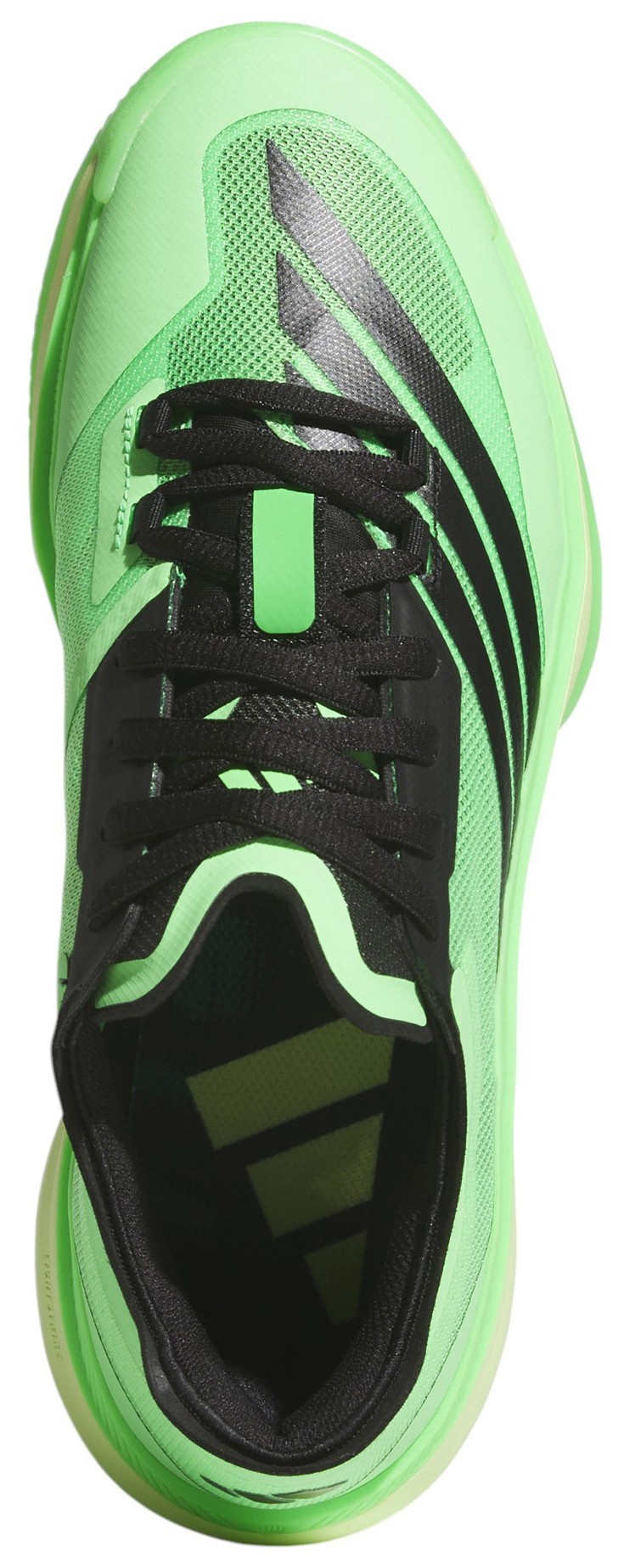 adidas Adizero Select 3.0 Basketball Shoes - Green/Black - View 2