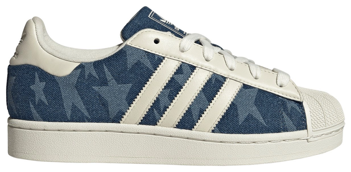 adidas Women's Superstar II Shoes - Night Marine/Off White/Night Marine - View 1