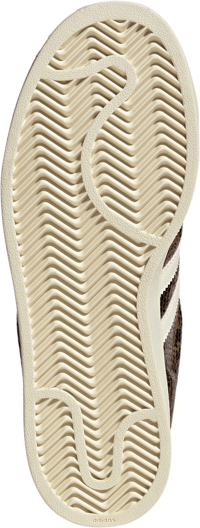 adidas Women's Superstar II Shoes - Brown Snakeskin - View 3