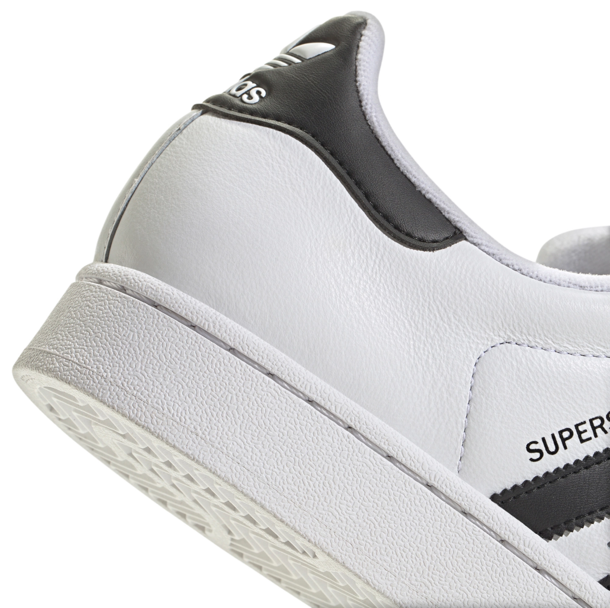 adidas Men's Superstar II Shoes - White/Black/White - View 3