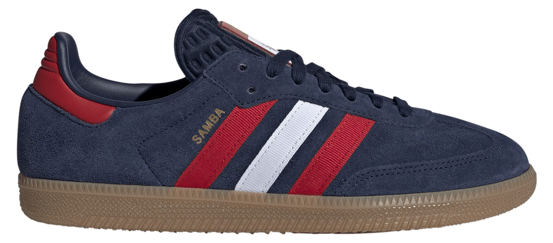 adidas FIFA World Cup Samba OG Shoes - Night Indigo/Better Scarlet/Ftwr White - View 1