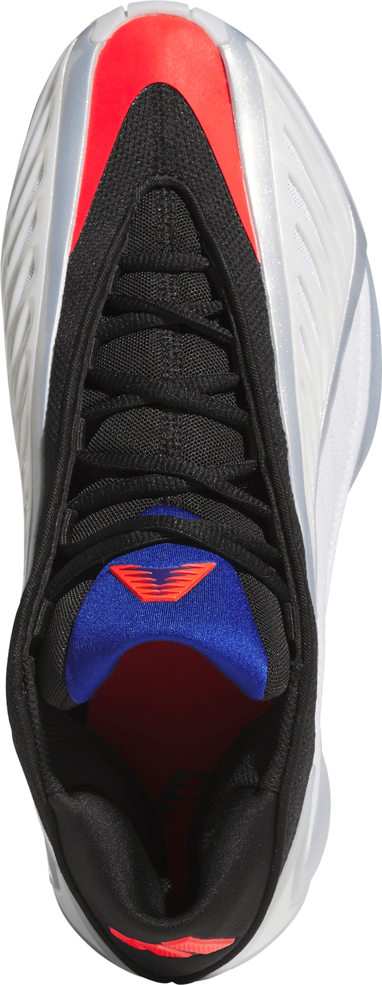 adidas Anthony Edwards 2 'Future Icon' Basketball Shoes - White/Lucid Red/Silver - View 3