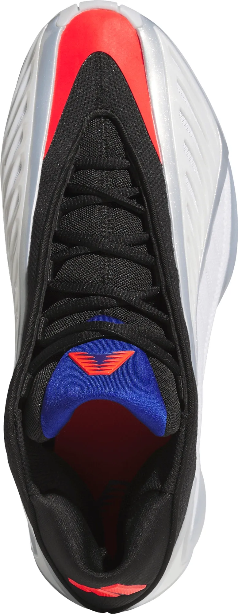 adidas Anthony Edwards 2 'Future Icon' Basketball Shoes - White/Lucid Red/Silver - View 3
