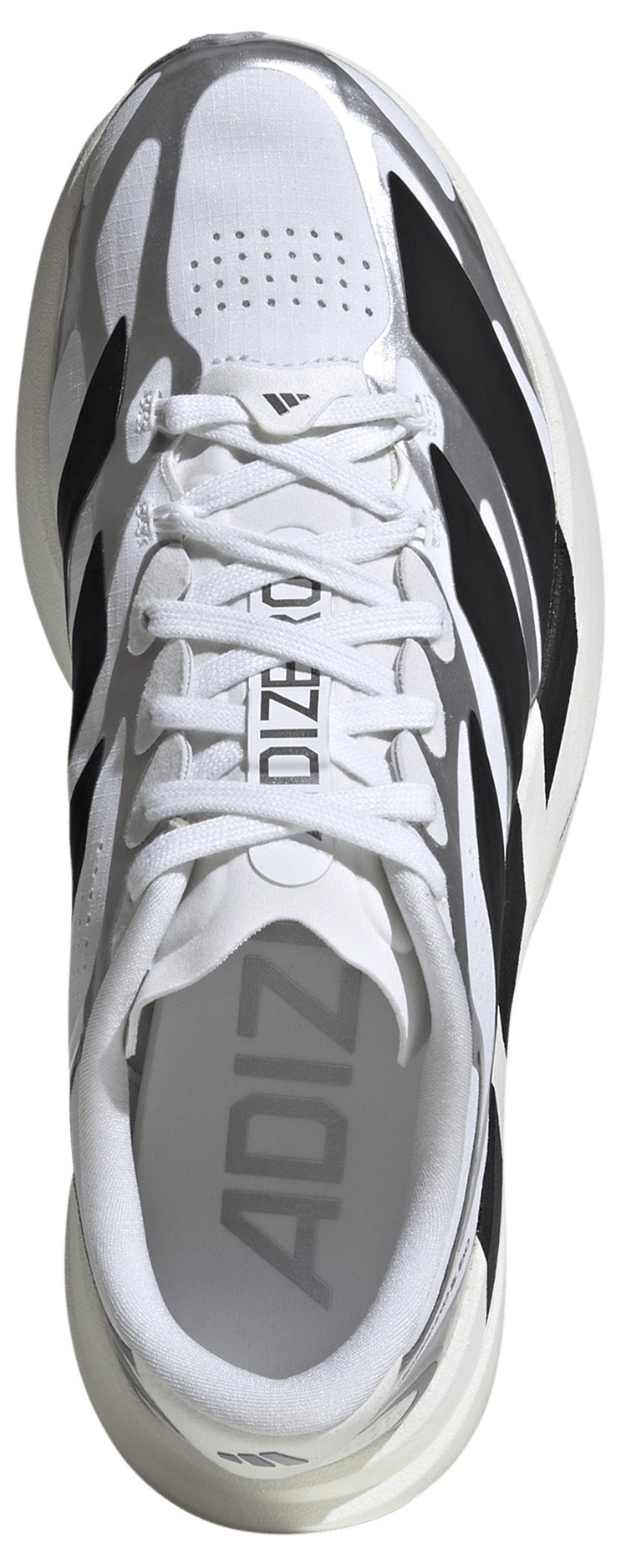 adidas Women's Adizero EVO SL EXO  Running Shoes - White/Black/Iron - View 2