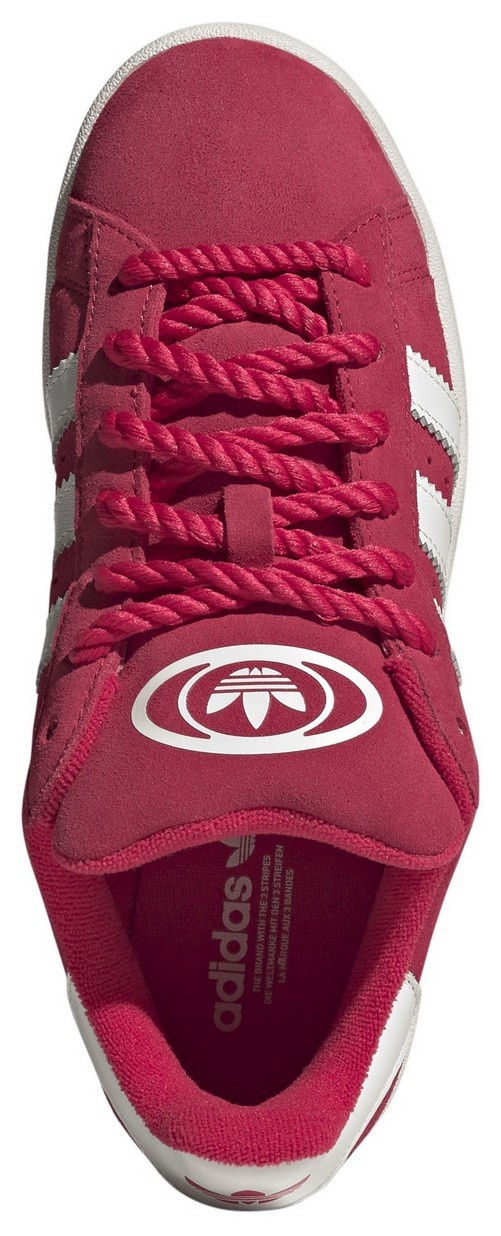 adidas Women's Campus 00s Shoes - Active Red/White - View 2