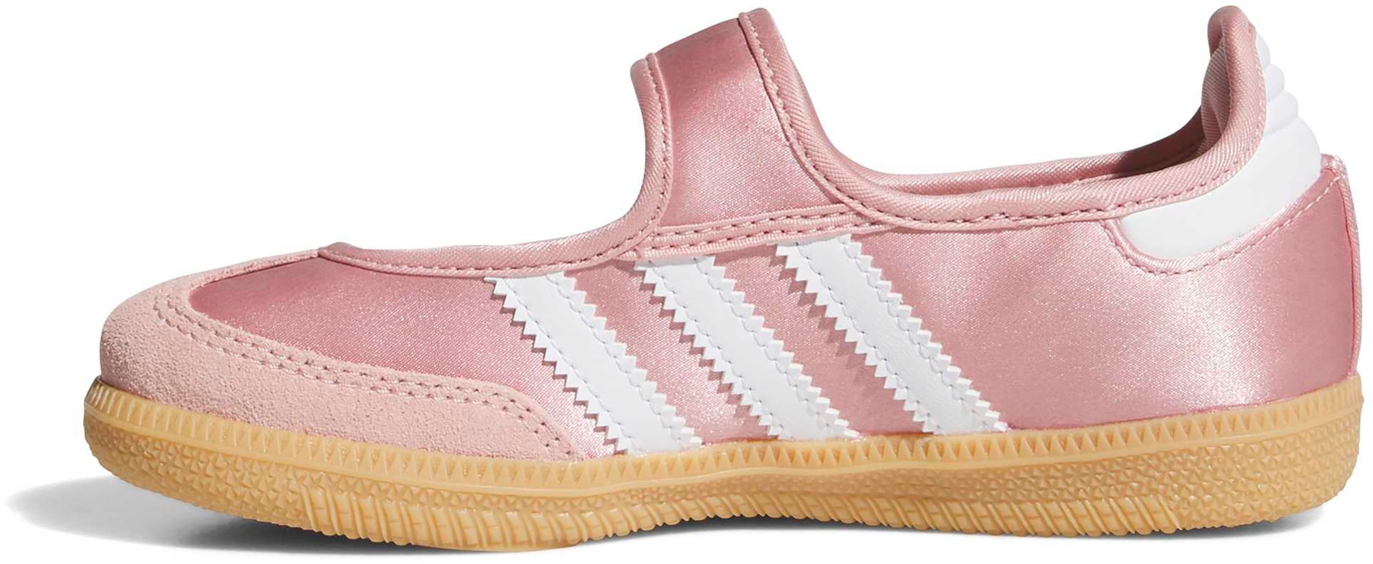 adidas Kids' Preschool Samba Jane Shoes - Wonder Mauve/Ftwr White/Gum 3 - View 4