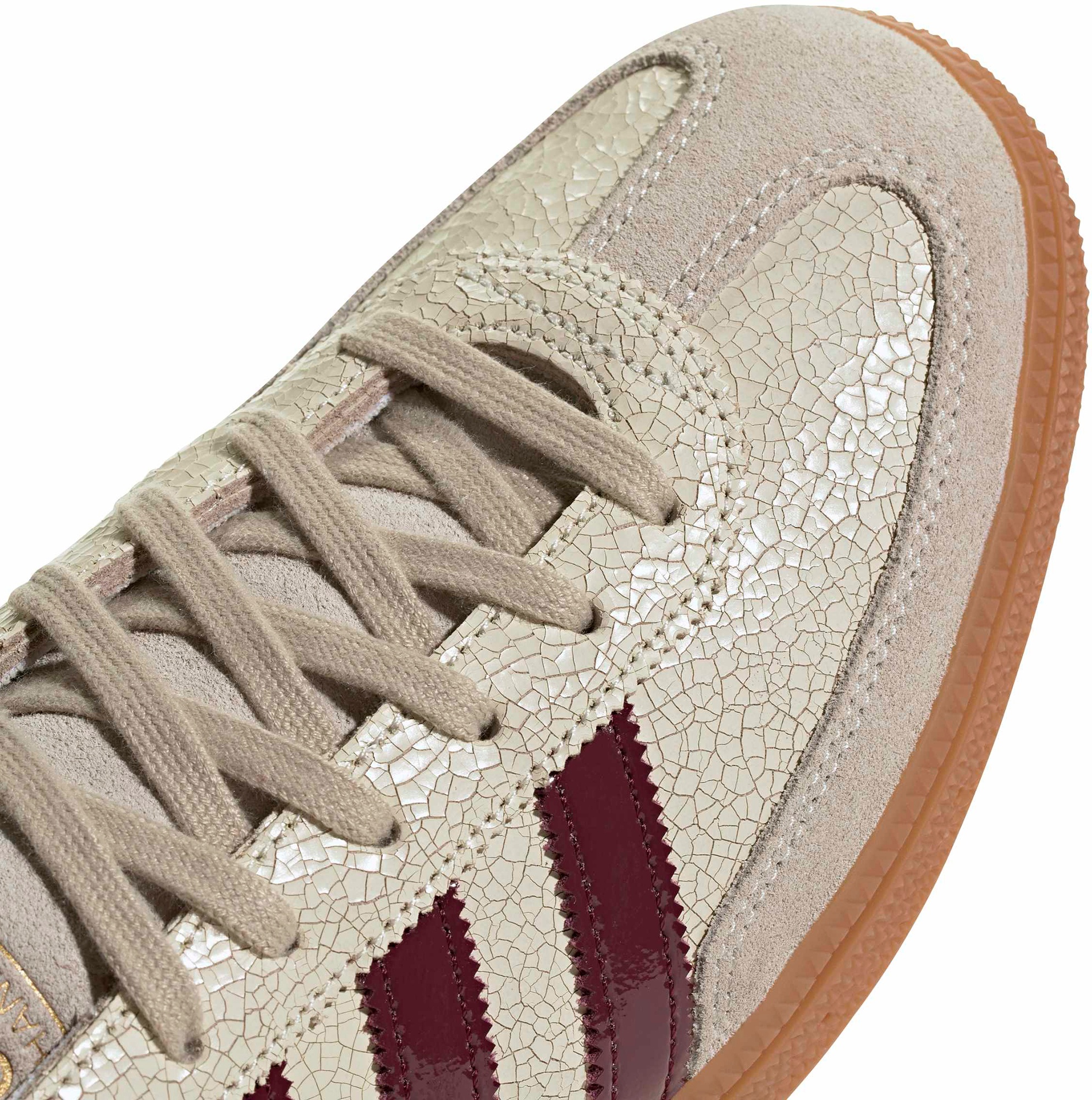 adidas Men's Handball Spezial Shoes - Off White/Shadow Red - View 6
