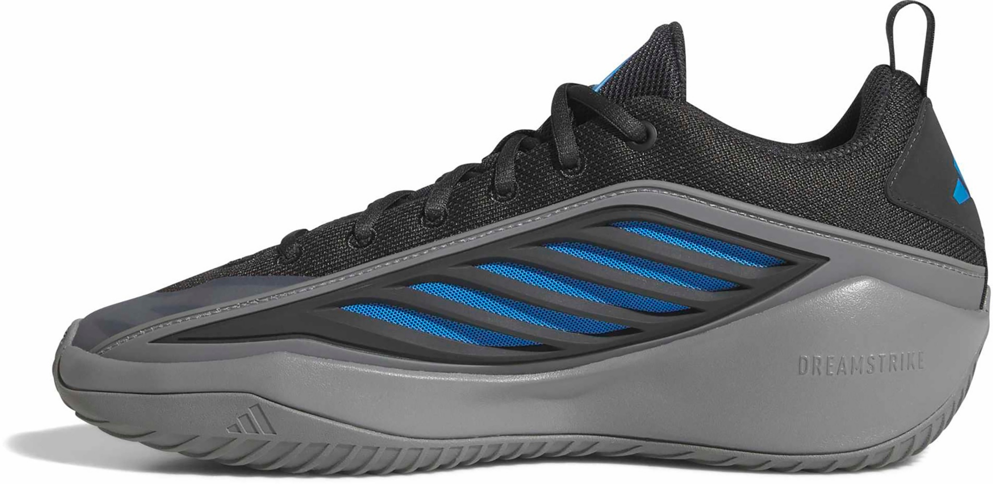 adidas Believe That. 1 Basketball Shoes - Carbon/Grey Three/Lucid Ray Blue - View 4