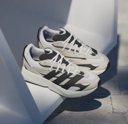 adidas Men's Lightblaze Shoes - Alumina/Black - View 6