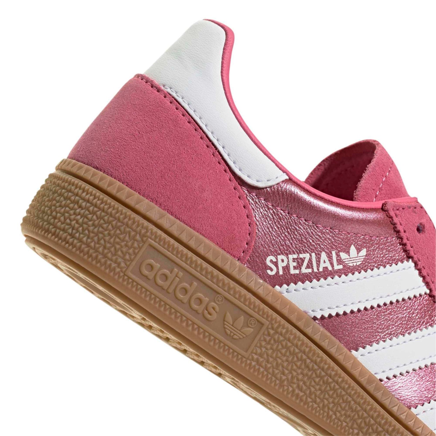 adidas Kids' Grade School Handball Spezial Shoes - Pink Fusion/White/Gum - View 7