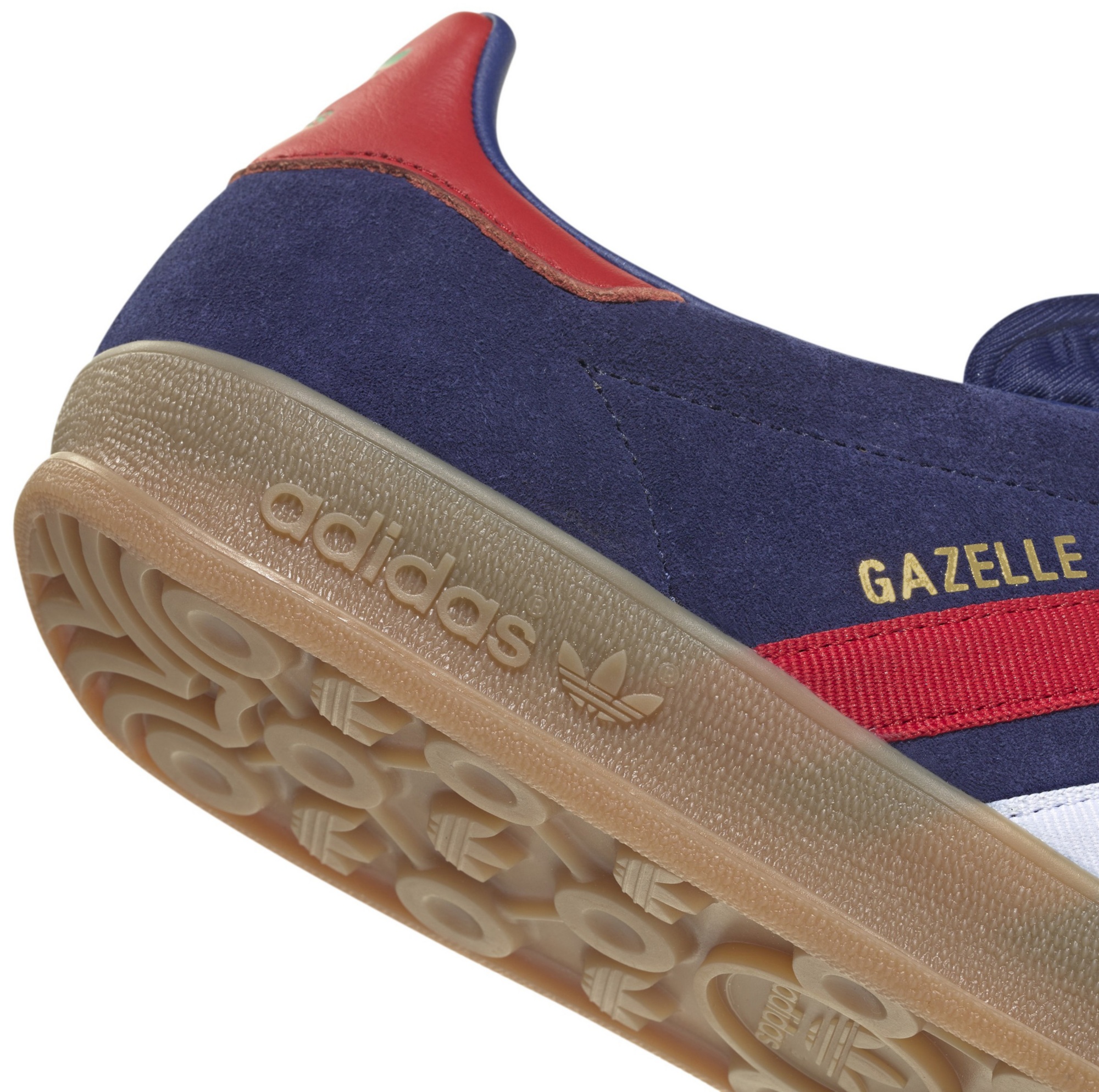 adidas Men's FIFA World Cup Gazelle Indoor Shoes - Victory Blue/Green/Better Scarlet - View 8
