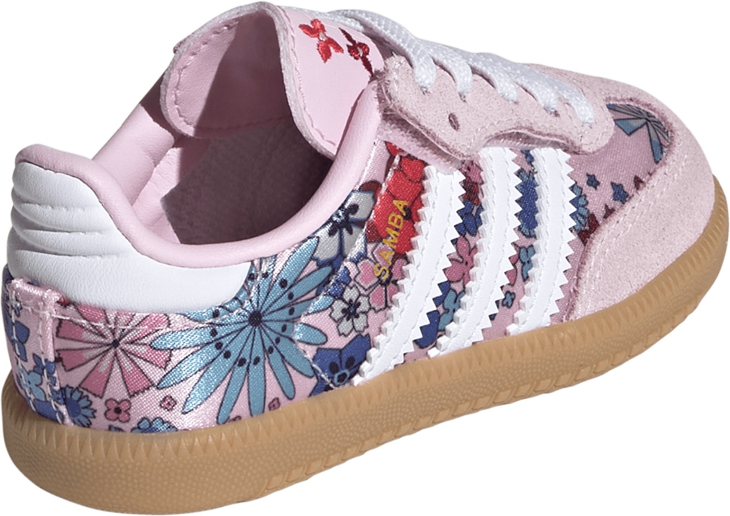 adidas Toddler Samba OG Shoes - Clear Pink/White/Gum - View 6
