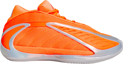 adidas Kids' Grade School Anthony Edwards 2 'All-Star' Basketball Shoes - Orange/Silver - View 1