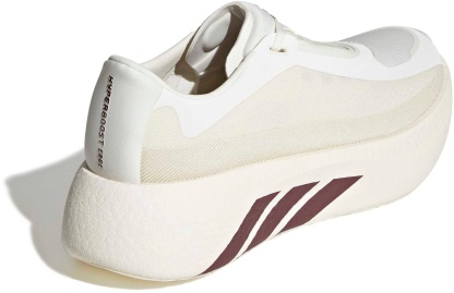 adidas Women's Hyperboost Edge Running Shoes - Off White/Shadow Red/Gold Met. - View 7