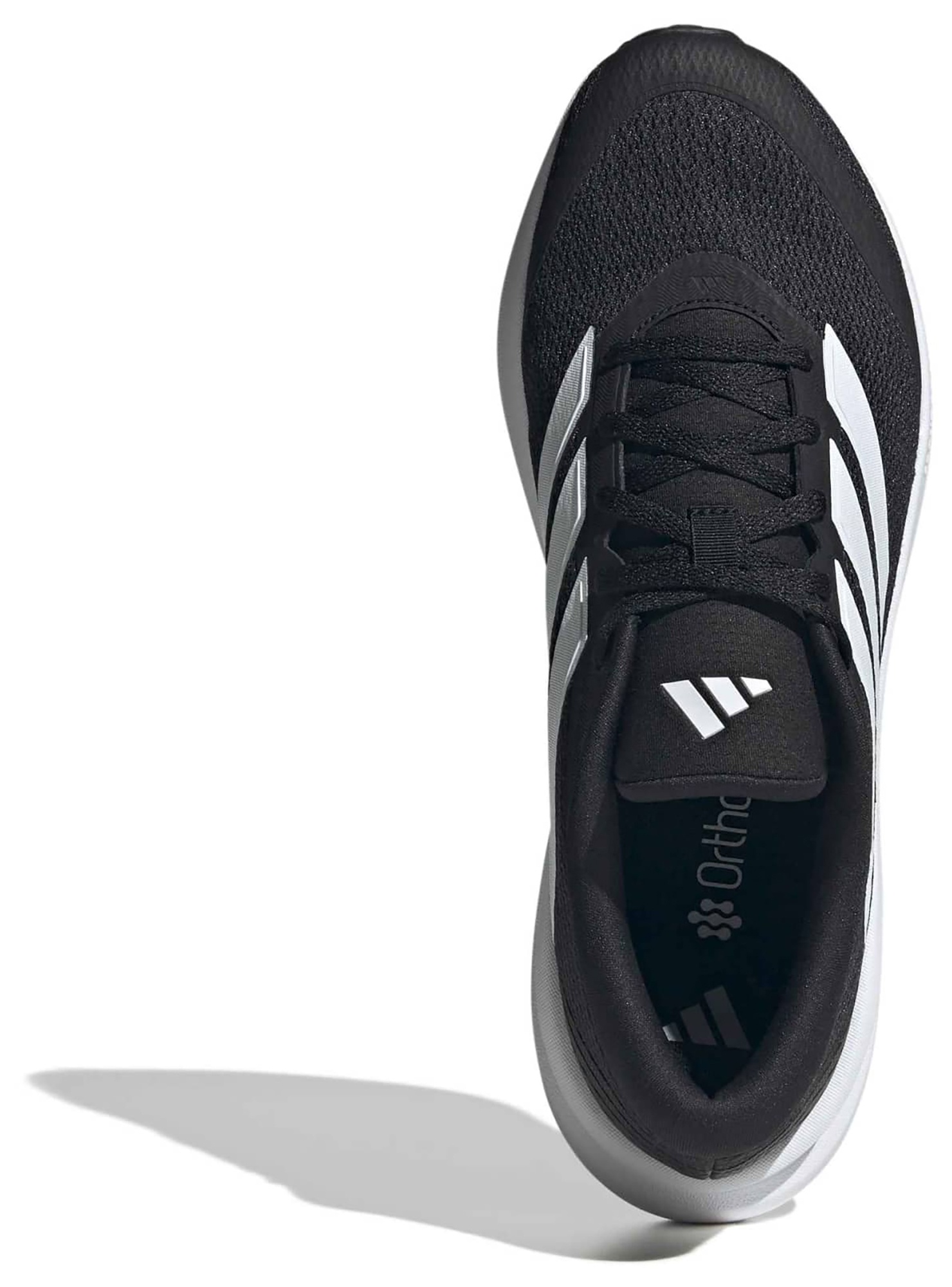 adidas Men's Runfalcon 6 CLOUDFOAM Running Shoes - Core Black/Ftwr White/Carbon - View 2