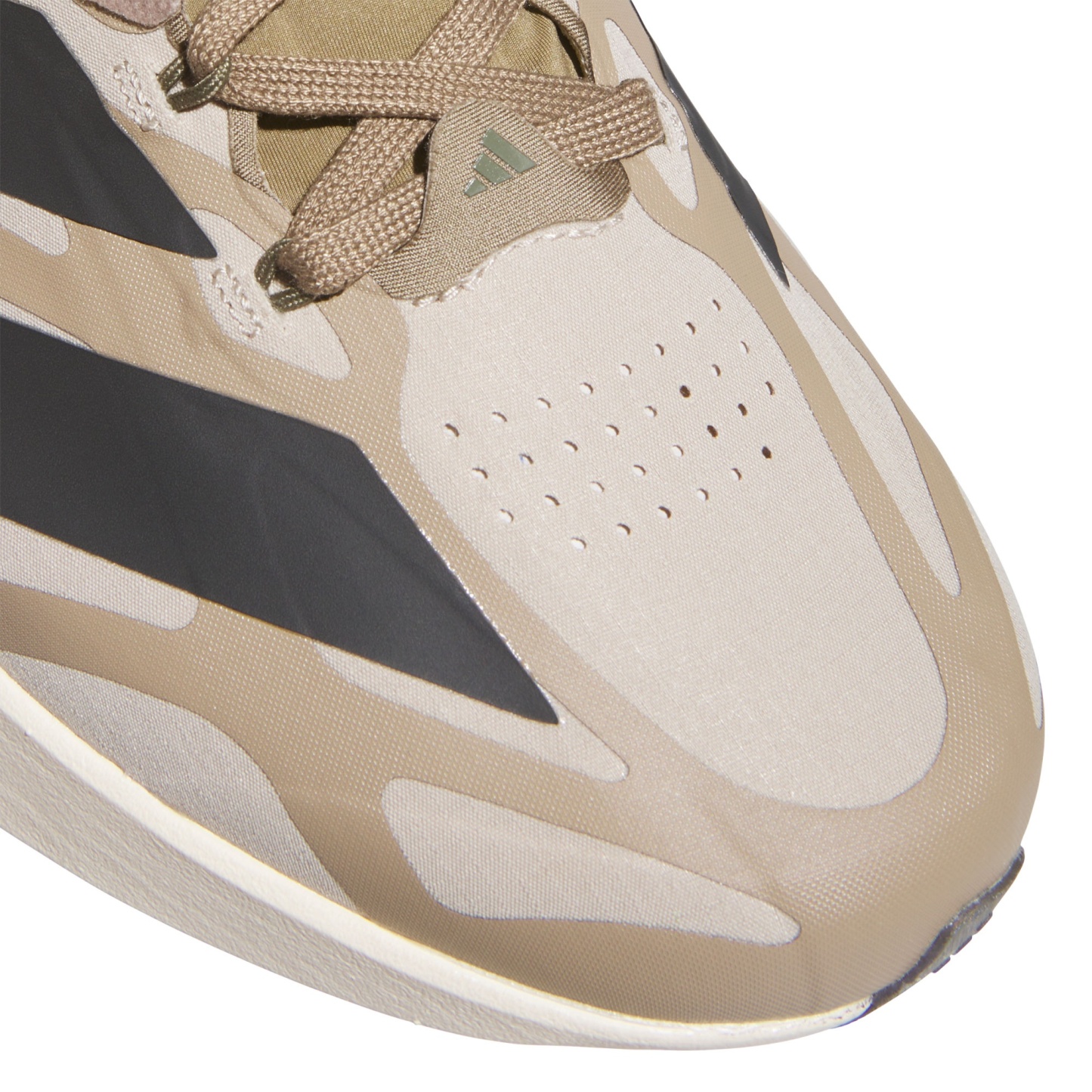 adidas Men's Adizero EVO SL EXO Running Shoes - Khaki Three/Carbon/Khaki Six - View 8