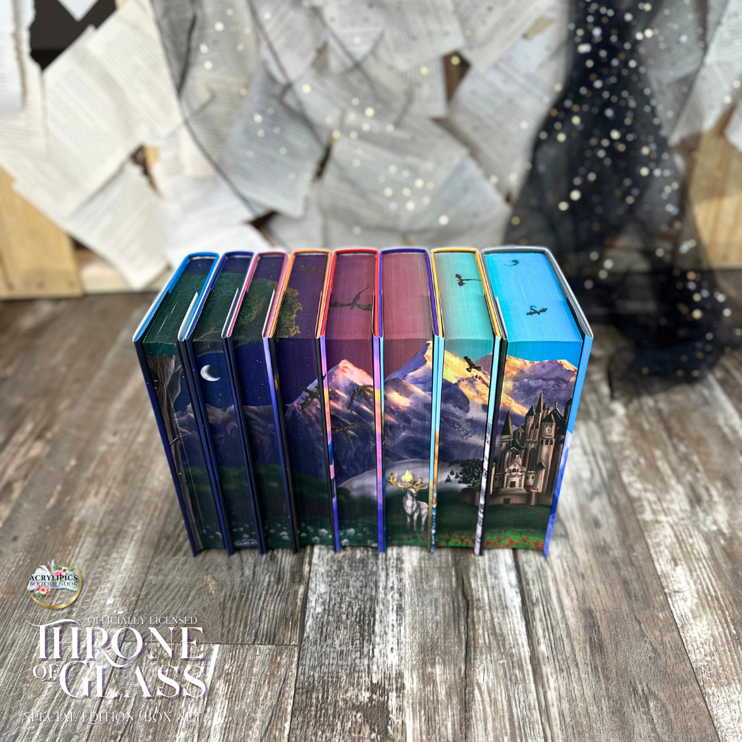 Throne of Glass Series by Sarah J. Maas - Special Edition Box Set - Batch 4: Ships by AUGUST 31