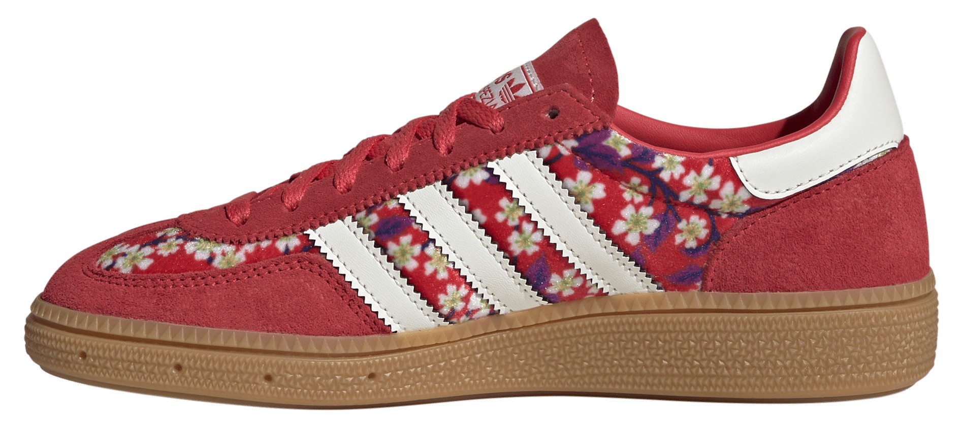 adidas Kids' Grade School Handball Spezial Shoes - Red/White - View 4