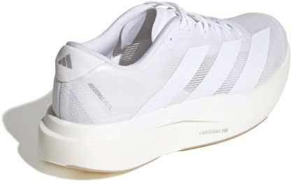 adidas Men's Adizero EVO SL Running Shoes - Ftwr White/Ftwr White/Warm Sandstone - View 8