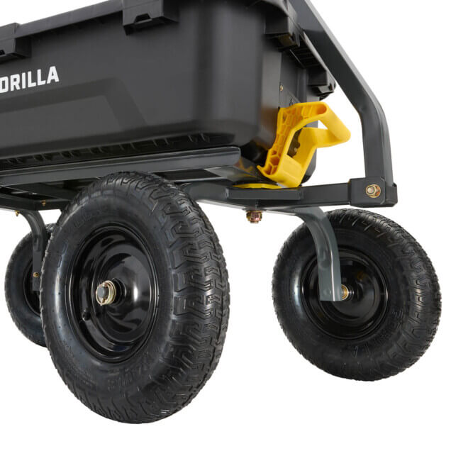 9 Cu. Ft. Heavy Duty Poly Yard Duthtmp Cathtrt