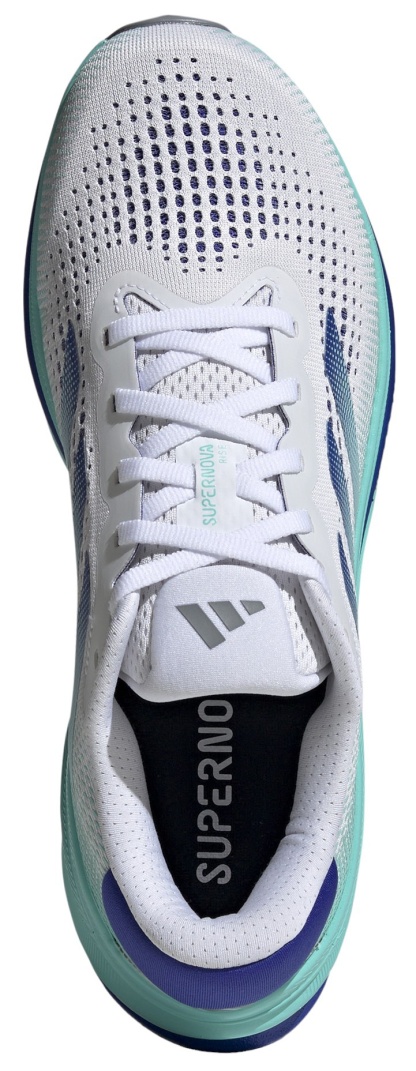 adidas Men's Supernova Rise Running Shoes - White/Aqua - View 2