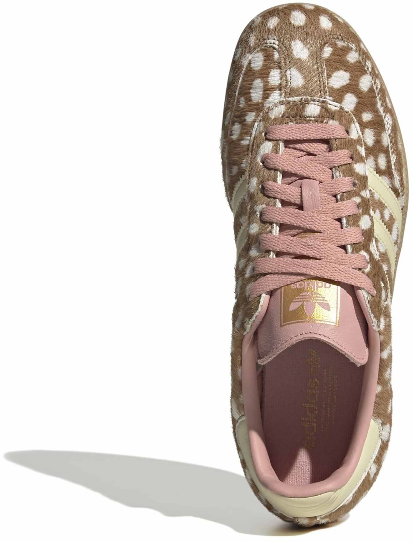adidas Women's Samba OG Shoes - Fawn Pony Hair - View 2