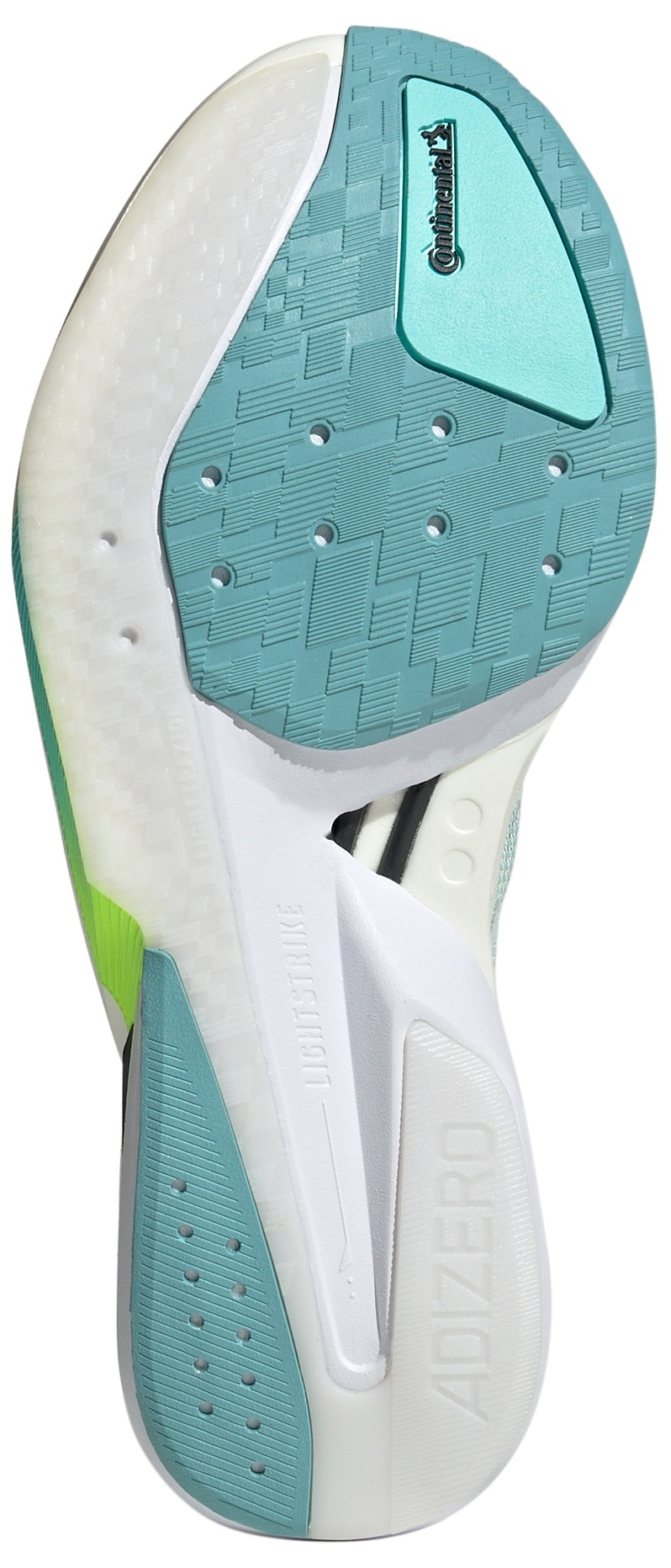 adidas Women's Adizero Boston 13 Running Shoes - Aqua/Silver - View 3