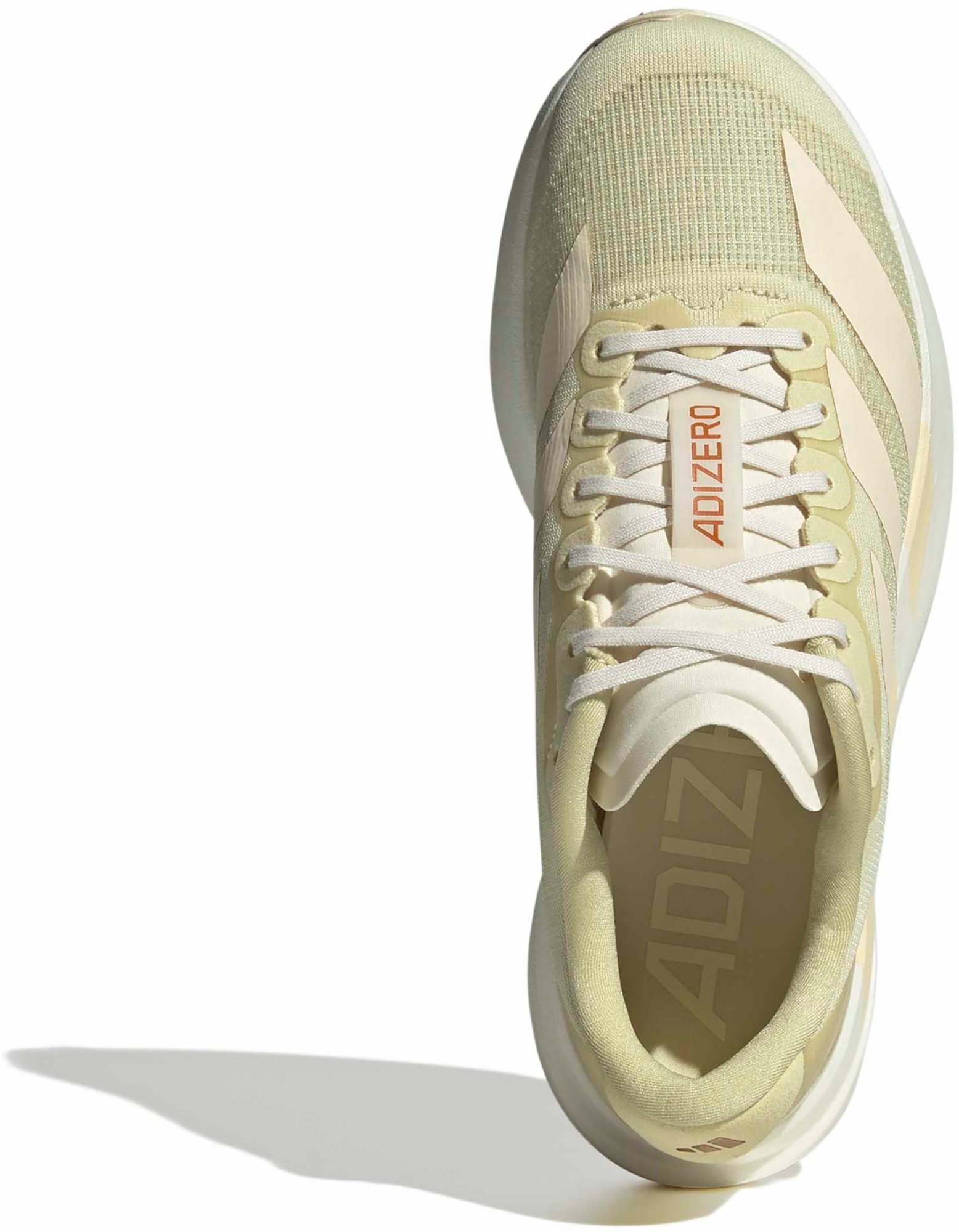 adidas Women's Adizero EVO SL Running Shoes - Dynamic Yellow/White - View 2