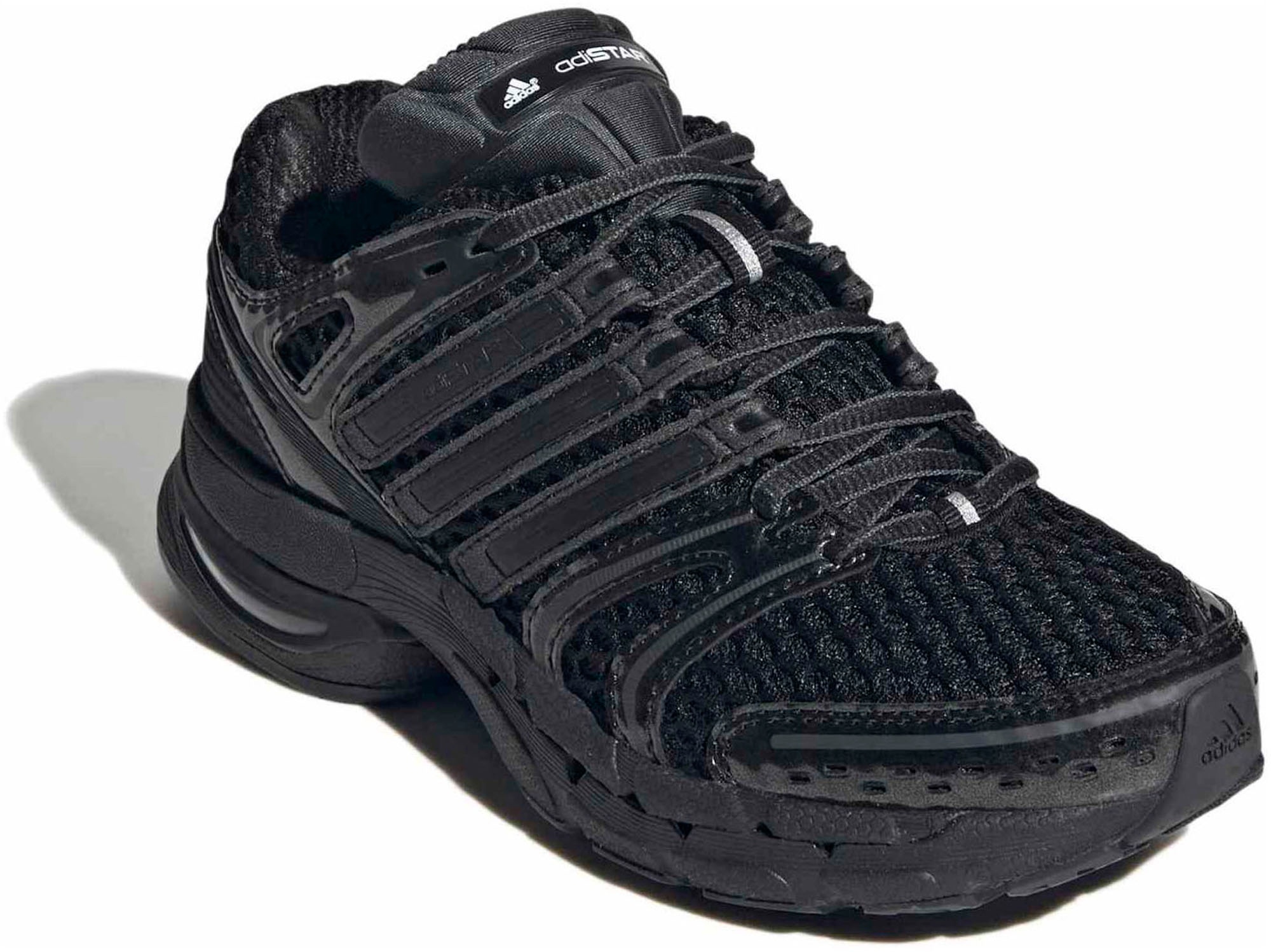adidas Kids' Grade School AdiStar Control 5 Shoes - Core Black/Carbon/Grey Five - View 6