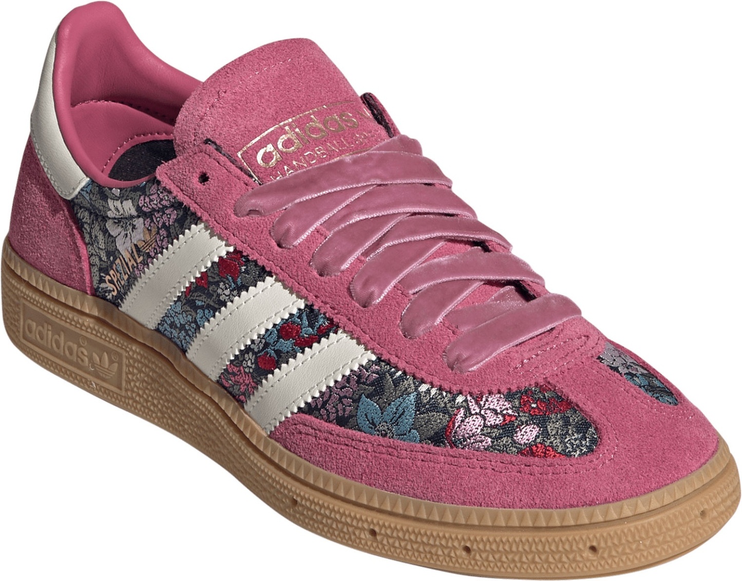 adidas Kids' Grade School Handball Spezial Shoes - Equipment Red/Cream White/Gum 3 - View 5