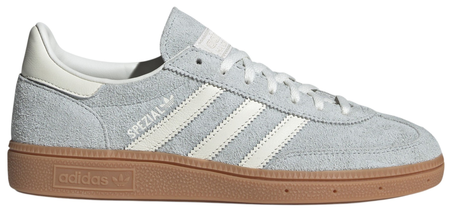 adidas Women's Handball Spezial Shoes - Silver/White - View 1