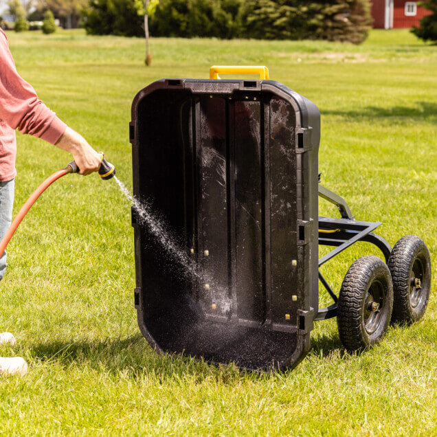 9 Cu. Ft. Heavy Duty Poly Yard Duthtmp Cathtrt