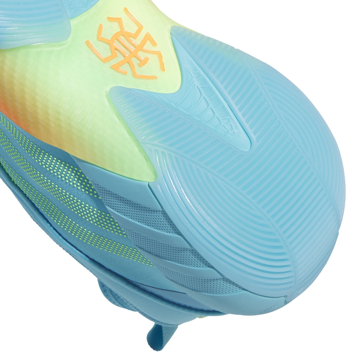 adidas D.O.N. Issue #7 'Aliyah Boston Virgin Islands PE' Basketball Shoes - Blue/Green - View 4