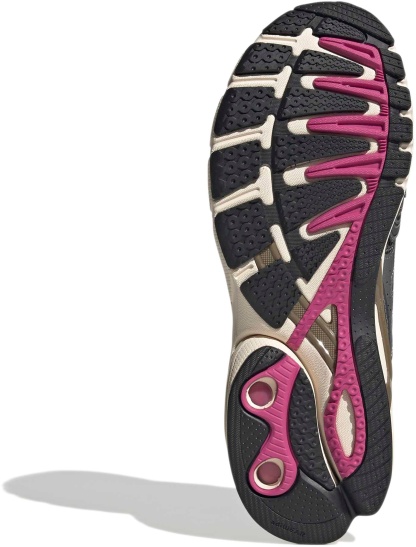 adidas Men's Adistar Control 5 Shoes - Black/Khaki/Semi Lucid Fuchsia - View 3