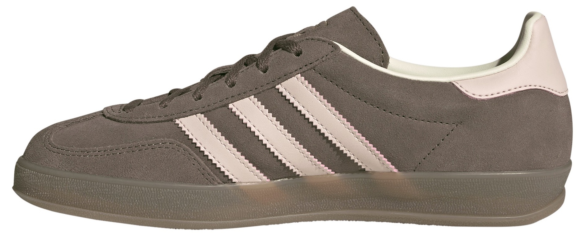 adidas Women's Gazelle Indoor Shoes - Earth Strata/Wonder Quartz/Gum5 - View 4