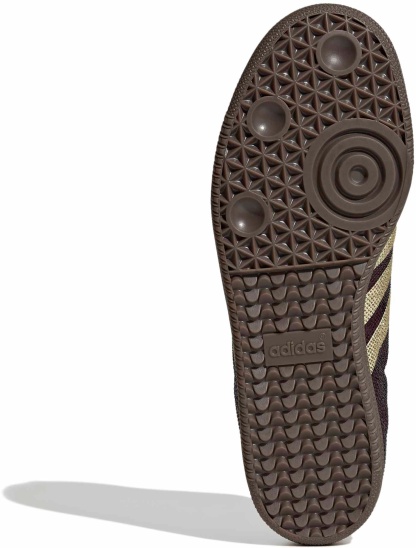 adidas Women's Samba OG Shoes - Rhinestone Maroon/Vanlla - View 3