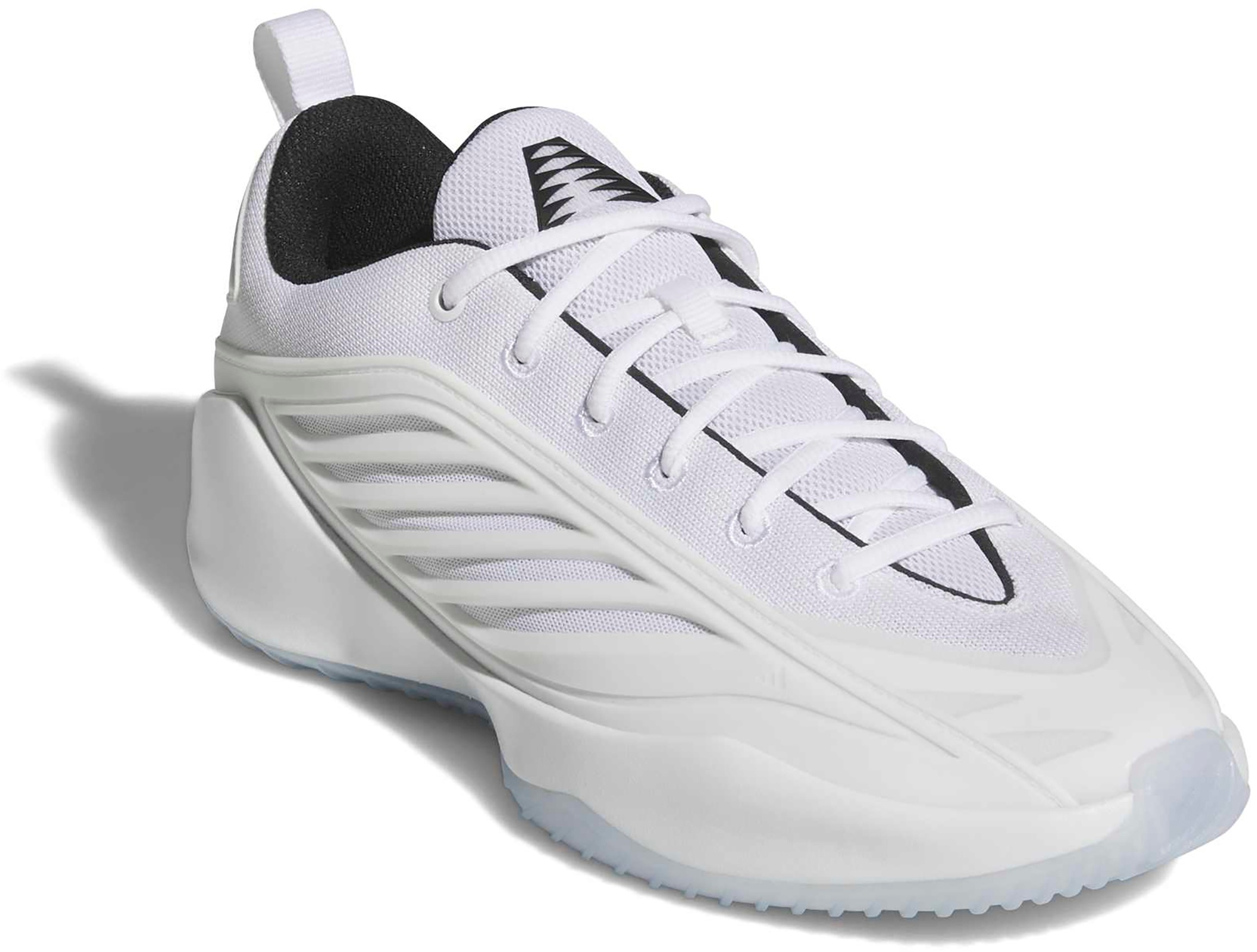adidas Believe That. 1 Basketball Shoes - Ftwr White/Core Black/Ftwr White - View 7