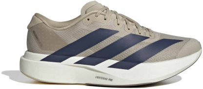 adidas Men's Adizero EVO SL Running Shoes - Khaki/Night Indigo/Khaki - View 1