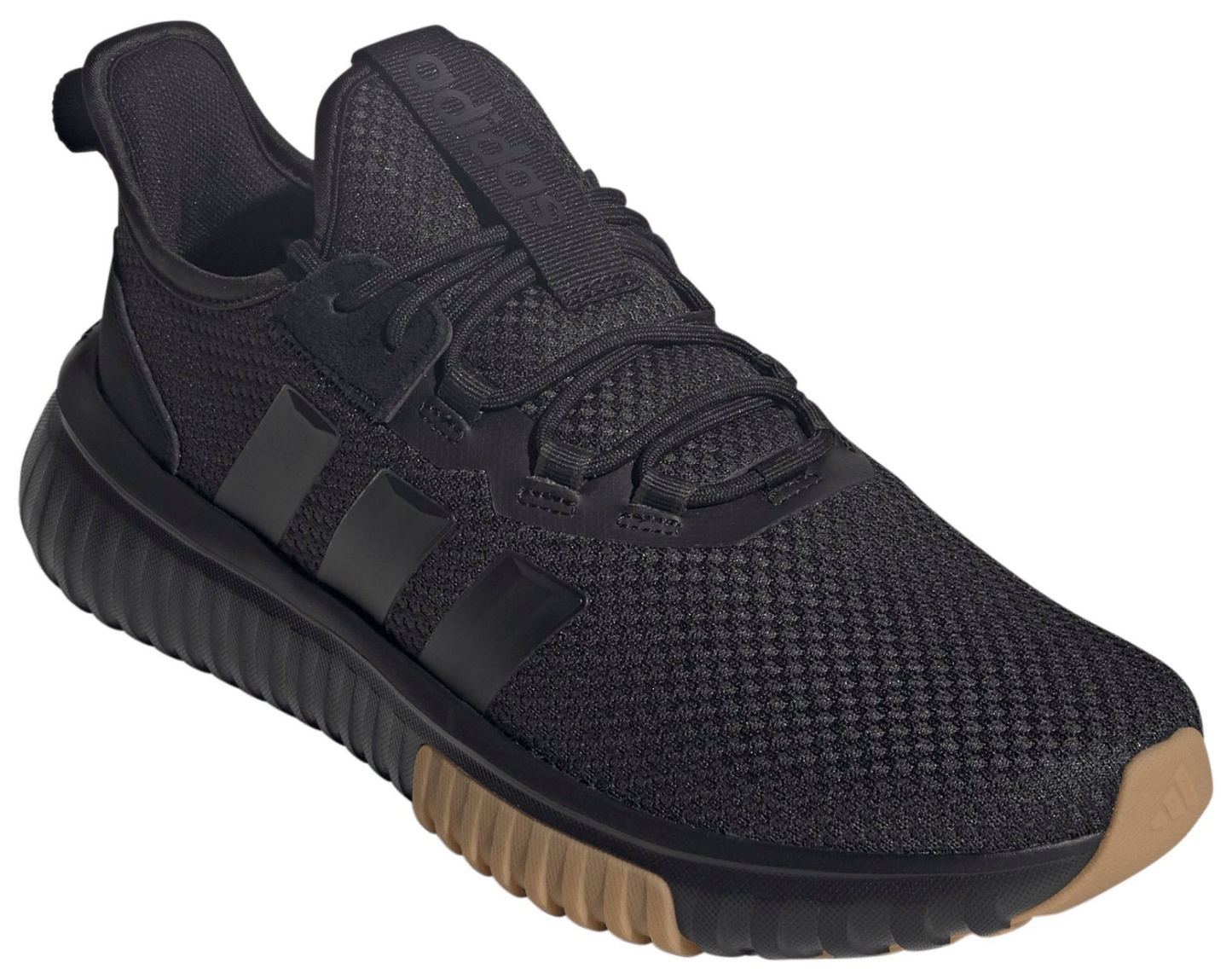adidas Men's Kaptir 4.0 Shoes - Black/Core Black/Gum - View 5