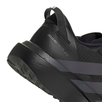 adidas Men's Adizero EVO SL ATR Running Shoes - Core Black/Grey Five/Silver Met. - View 7