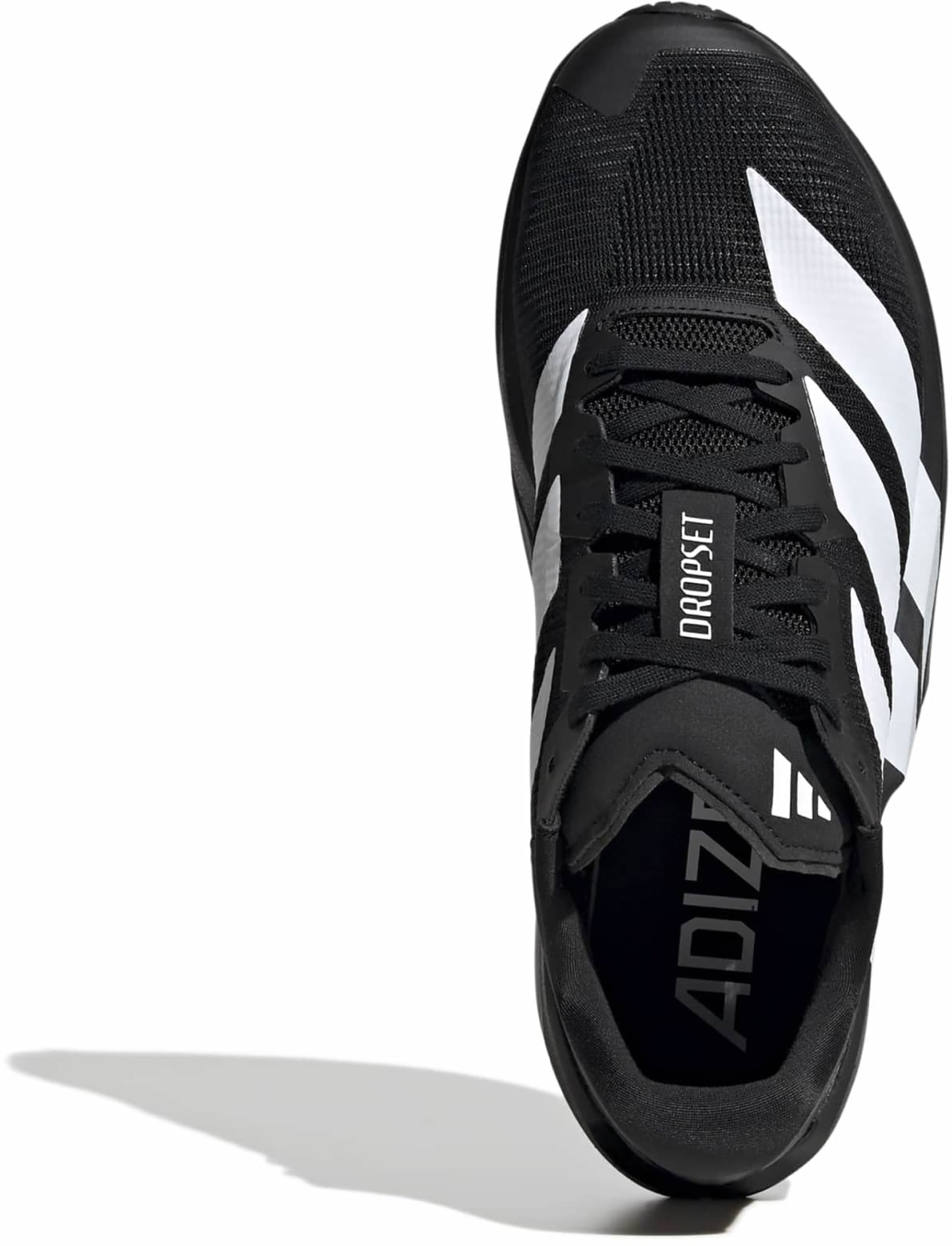 adidas Men's Adizero Dropset Pro Training Shoes - Black/White - View 2
