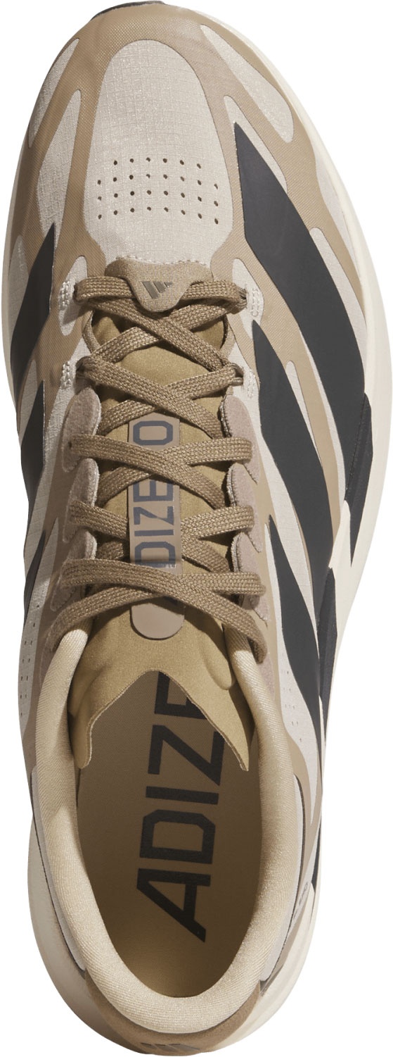 adidas Men's Adizero EVO SL EXO Running Shoes - Khaki Three/Carbon/Khaki Six - View 2