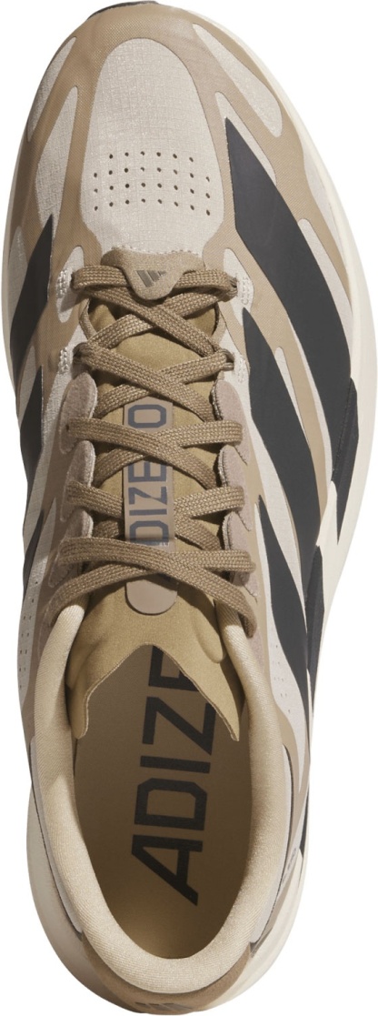 adidas Men's Adizero EVO SL EXO Running Shoes - Khaki Three/Carbon/Khaki Six - View 2