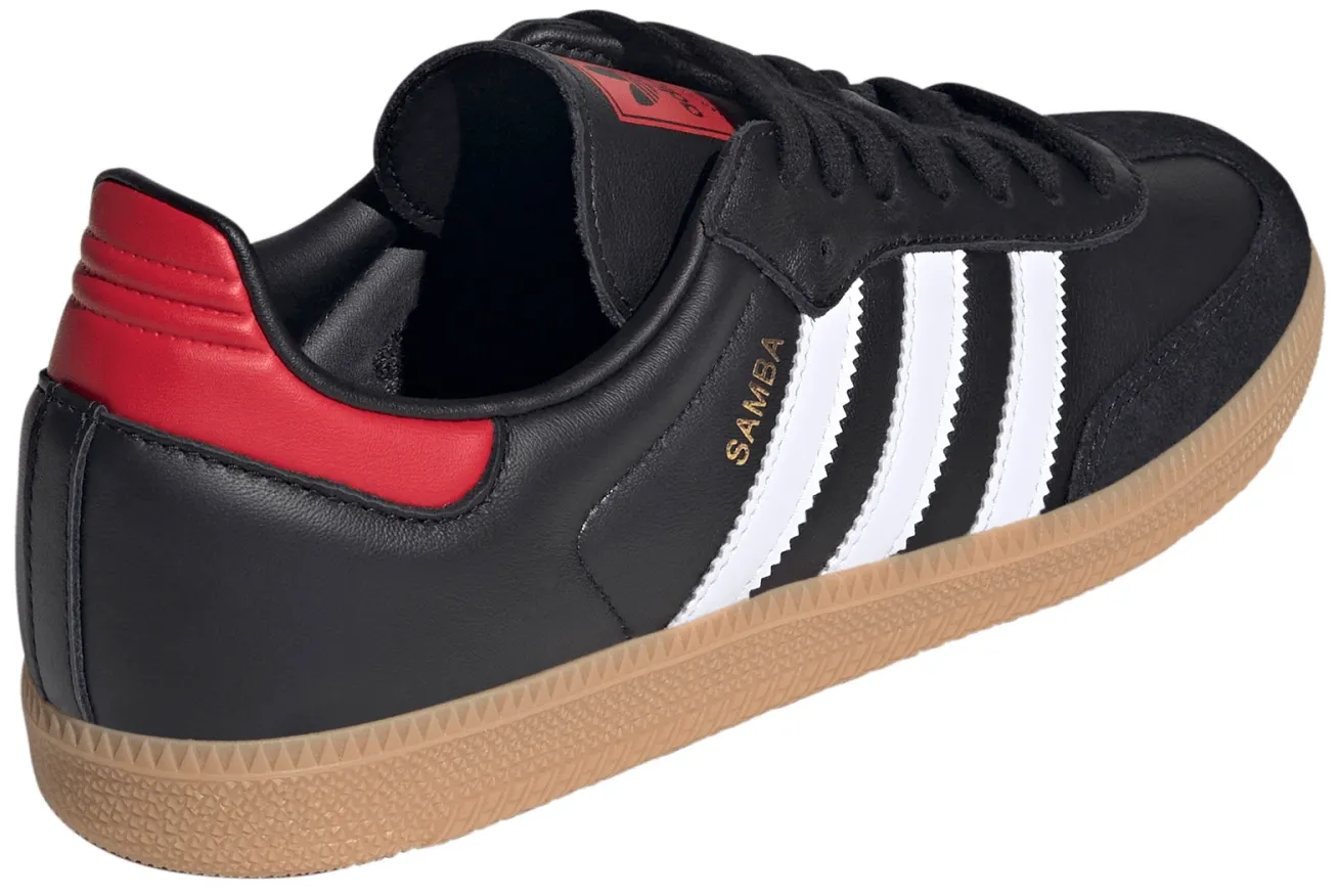 adidas Samba OG Shoes - CoreBlack/FtwrWhite/Gum - View 5