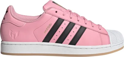 adidas Superstar Messi Shoes - Pink/Black - View 1