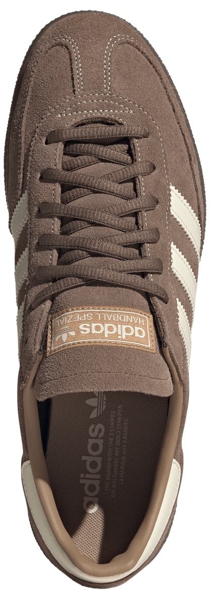 adidas Men's Handball Spezial Shoes - Earth Strata/White - View 2
