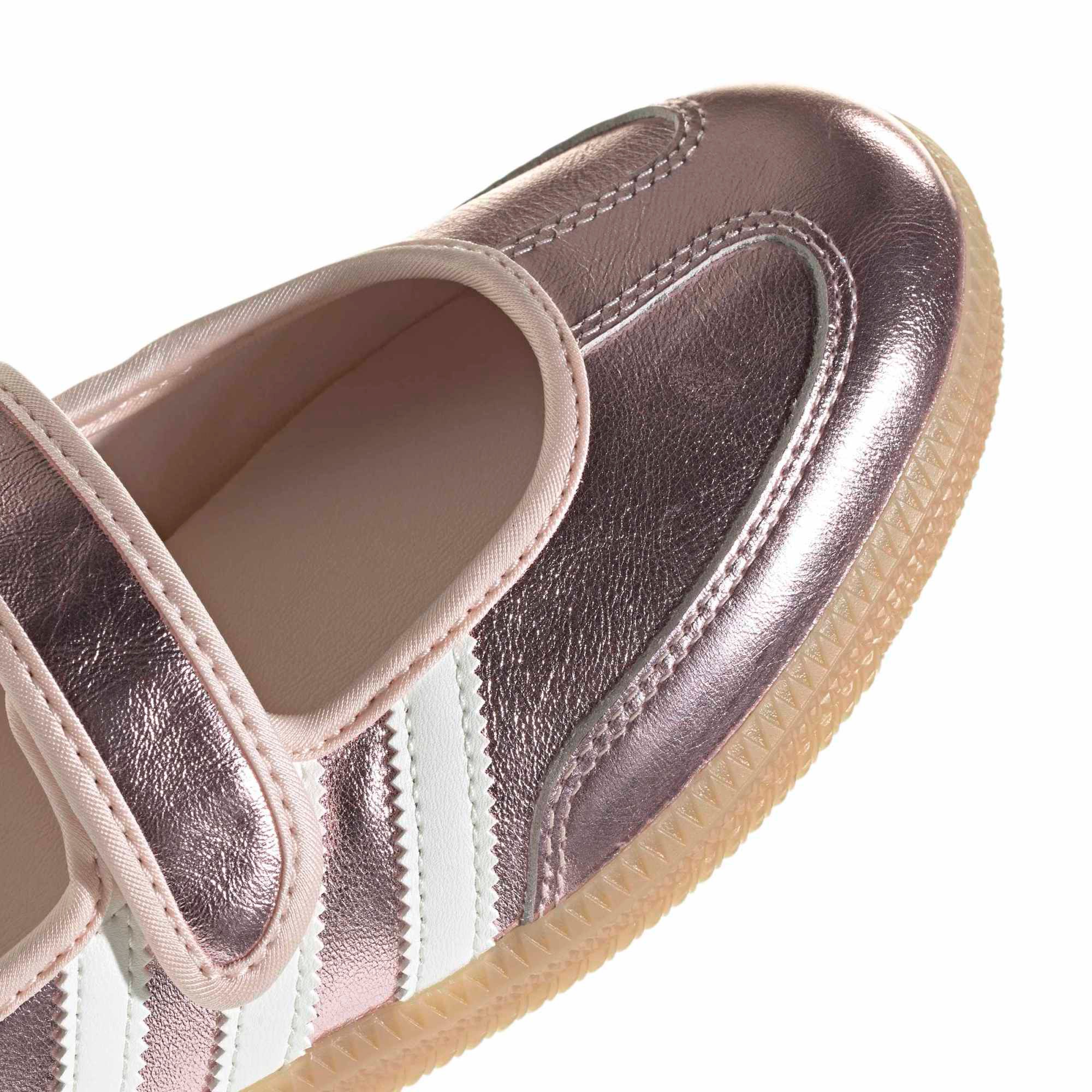 adidas Women's Samba Jane Shoes - Crackle Mtlc Wondr Quartz - View 8